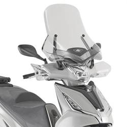 SZYBA KYMCO AGILITY 300 R16 '19-'20, 58 X 57 CM PRZEZROCZYSTA - POTRZEBNE MOCOWANIE D6114KITK