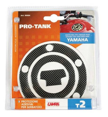 LAMPA 90004 Osłona wlewu paliwa - Carbon - Yamaha (5 otworów)