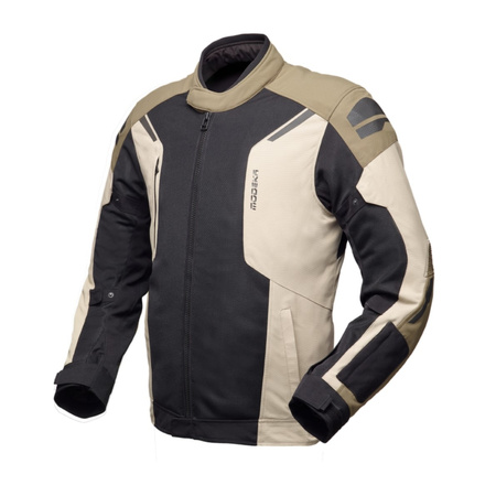 KURTKA TEKSTYLNA MODEKA  KHAO AIR II czarny/piaskowy/khaki