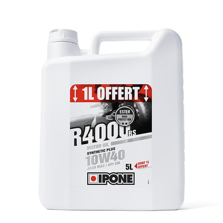 Ipone R4000 Rs 10w40 Olej Silnikowy Półsyntetyk 5l - 4+1 (4)