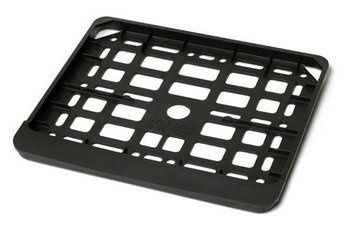 BIKETEC RAMKA POD TABLICĘ REJESTRACYJNĄ CZARNA SCOOTER