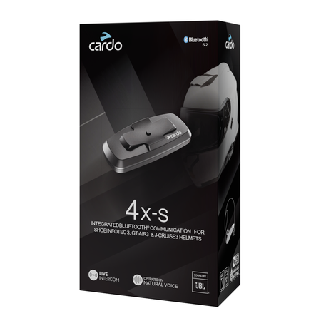 INTERKOM CARDO 4X-S SHOEI JEDEN ZESTAW