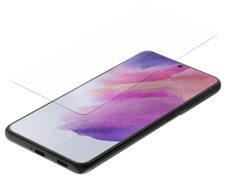 Hartowane szkło ochronne wyświetlacza Quad Lock - Samsung Galaxy S21 FE