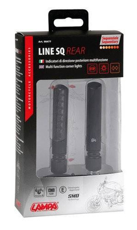 LAMPA 90477 Linia SQ kierunkowskazy tylne sekwencyjne - diodowe 12V LED 