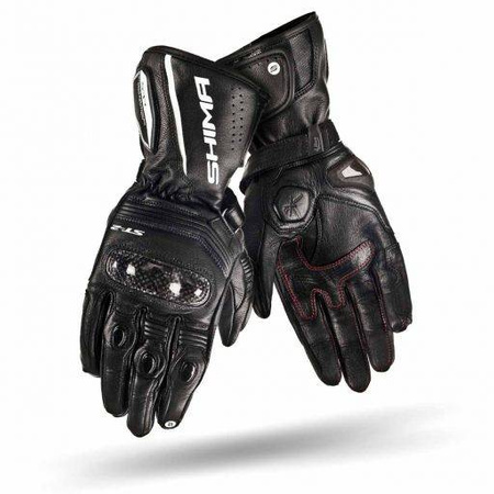 RĘKAWICE SKÓRZANE SHIMA ST-2 BLACK