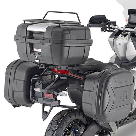 STELAŻ KUFRÓW BOCZNYCH MONOKEY HONDA X-ADV 750 '21 - RÓWNIEŻ POD KUFRY MONOKEY RETRO-FIT K-VENTURE ALU ORAZ K'MISSION ALU