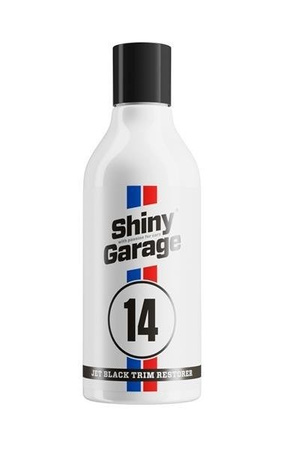 SHINY GARAGE JET BLACK EXTERIOR TRIM RESTORER 250ML