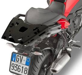 STELAŻ KUFRA CENTRALNEGO BMW S 1000 XR '20-'21 ALUMINIOWY MONOKEY - CZARNY