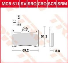 TRW LUCAS KLOCKI HAMULCOWE KH252 KH380 SPIEK METALICZNY SINTER SZOSA