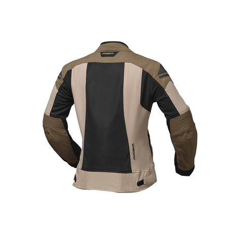 KURTKA TEKSTYLNA MODEKA  KHAO AIR II LADY czarny/piaskowy/khaki