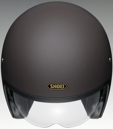 KASK OTWARTY SHOEI JO BRĄZOWY MAT 