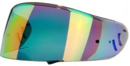 Szyba CWR-1 do kasków Shoei lustrzana tęczowa
