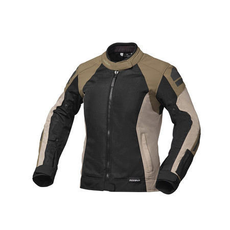 KURTKA TEKSTYLNA MODEKA  KHAO AIR II LADY czarny/piaskowy/khaki
