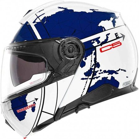 KASK SZCZĘKOWY SCHUBERTH C5 GLOBE BLUE