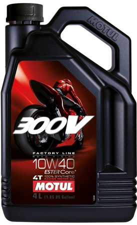 Olej Silnikowy Full Syntetyczny Motul 300v Factory Line 4t 10w40 4l