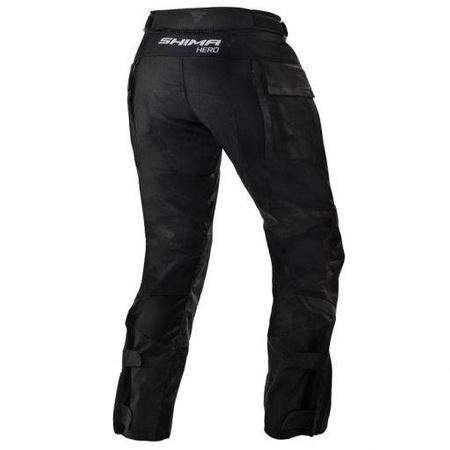 SPODNIE TEKSTYLNE SHIMA HERO BLACK