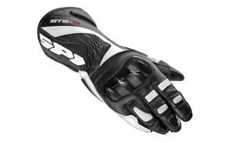 RĘKAWICE SPIDI STS-R CZARNO BIAŁE