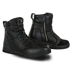 BUTY SKÓRZANE MOTOCYKLOWE TRAMPKI SHIMA BLAKE BLACK