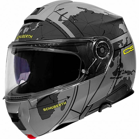 KASK SZCZĘKOWY SCHUBERTH C5 GLOBE GREY