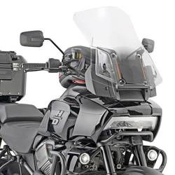 SZYBA HARLEY-DAVIDSON PAN AMERICA 1250 '21, 46 X 49,5 CM PRZEZROCZYSTA - POTRZEBNE MOCOWANIE D8400KITK