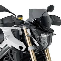 SZYBA BMW F 800R '15-'19 28,5 X 36 CM Z MOCOWANIAMI