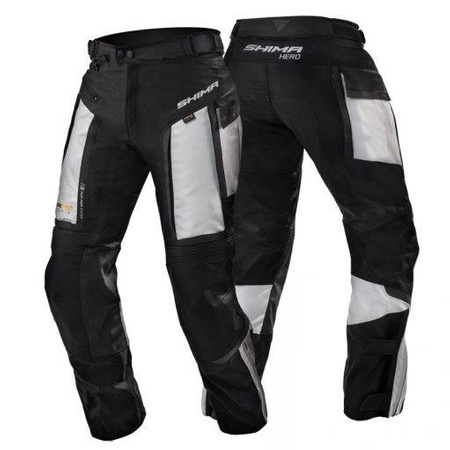 SPODNIE TEKSTYLNE SHIMA HERO BLACK GRAY