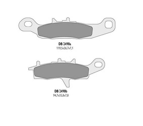 Delta Klocki hamulcowe KH342