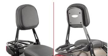 OPARCIE PASAŻERA Z BAGAŻNIKIEM HONDA CMX 1100 REBEL '21 CZARNY