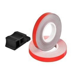 LAMPA 90526 Naklejki na obręcze "FLUO" czerwone