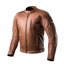 KURTKA SKÓRZANA SHIMA HUNTER+ BROWN