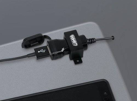 LAMPA 38878 Usb Fix Omega, ładowarka USB 12 / 24V