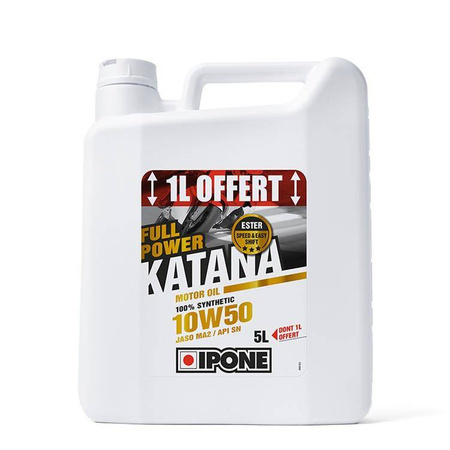 Ipone Full Power Katana 10w50 Olej Silnikowy Syntetyk 5l - 4+1 (4)