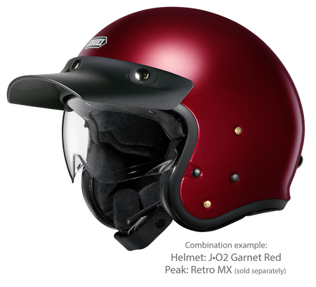 Shoei kask J.O2 Garnet Metallic