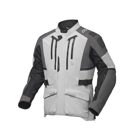 KURTKA TEKSTYLNA MODEKA  STRIKER III PRO popielaty/czarny