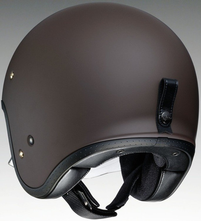 KASK OTWARTY SHOEI JO BRĄZOWY MAT 