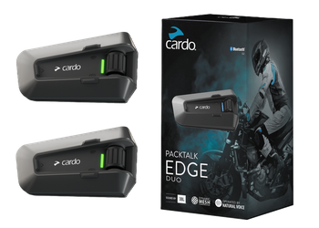 Interkom motocyklowy  Cardo Packtalk Edge Duo na 2 kaski