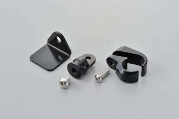 Daytona Aluminiowy uchwyt zaciskowy 22,2mm anodowany na czarno 97253