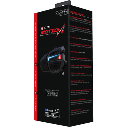 UCLEAR INTERKOM MOTION INFINITY DUAL