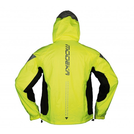 KURTKA PRZECIWDESZCZOWA MODEKA AX-DRY II NEONOWA