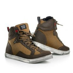 BUTY SKÓRZANE MOTOCYKLOWE TRAMPKI SHIMA SX-2 BROWN