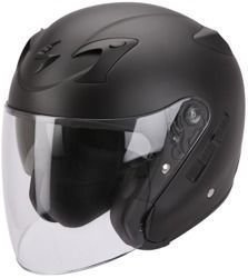 KASK OTWARTY SCORPION EXO-220 CZARNY MAT