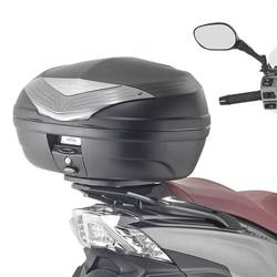 STELAŻ KUFRA CENTRALNEGO KYMCO PEOPLE S 300 '19-'21 (Z PŁYTĄ MONOLOCK)