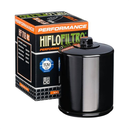 FILTR OLEJU HF170BRC RACING HARLEY-DAVIDSON CZARNY