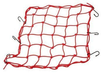 LAMPA 90501 Uniwersalny pająk, elastyczna siatka - czerwony