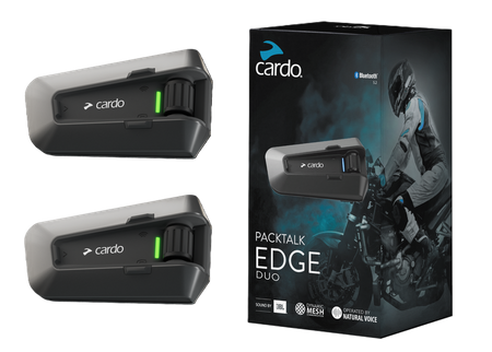 Interkom motocyklowy  Cardo Packtalk Edge Duo na 2 kaski