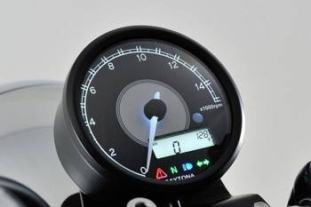 Daytona Obrotomierz VELONA 80 mm 15,000 RPM, Białe światło LED, Czarny 87793