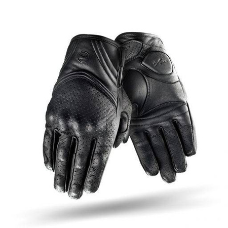 RĘKAWICE SKÓRZANE SHIMA BULLET BLACK