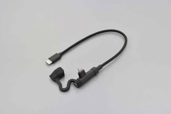 Daytona Przewód USB typu C Lightning, w kształcie litery L, 200mm 80469