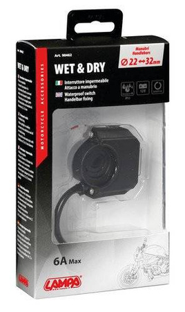 LAMPA 90462 Przełącznik wodoodporny - 12 V - 6 A max