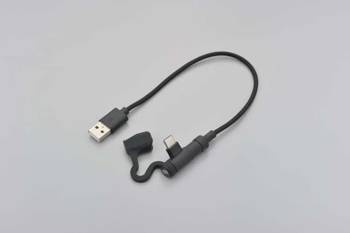 Daytona Przewód USB typu A Lightning, w kształcie litery L, 200mm 80471